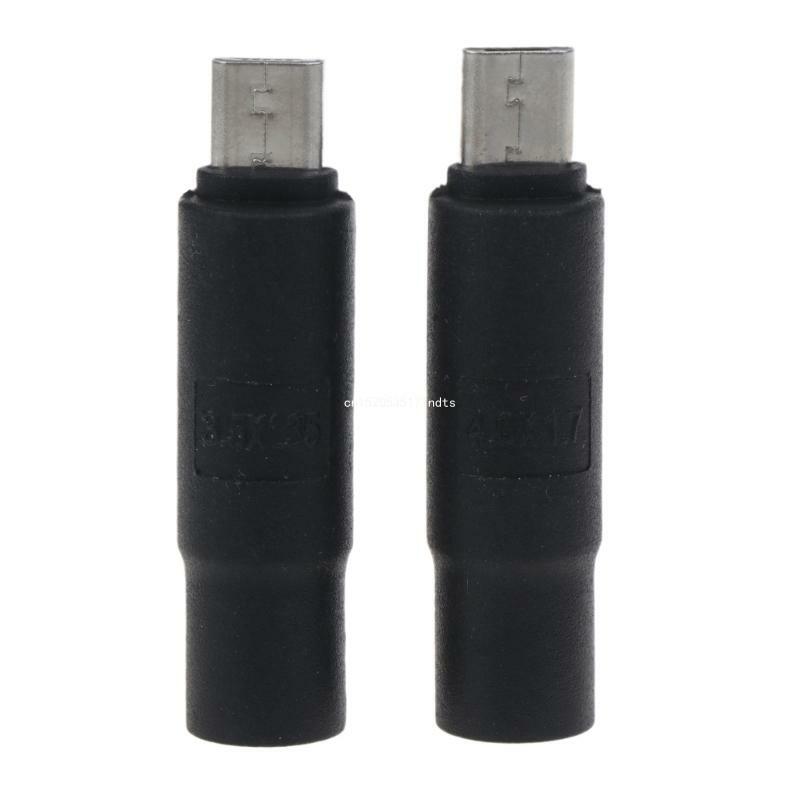 Adaptador conector Micro USB macho a 4,0x1,7/3,5x1,35mm para cargador tableta y teléfono, envío directo
