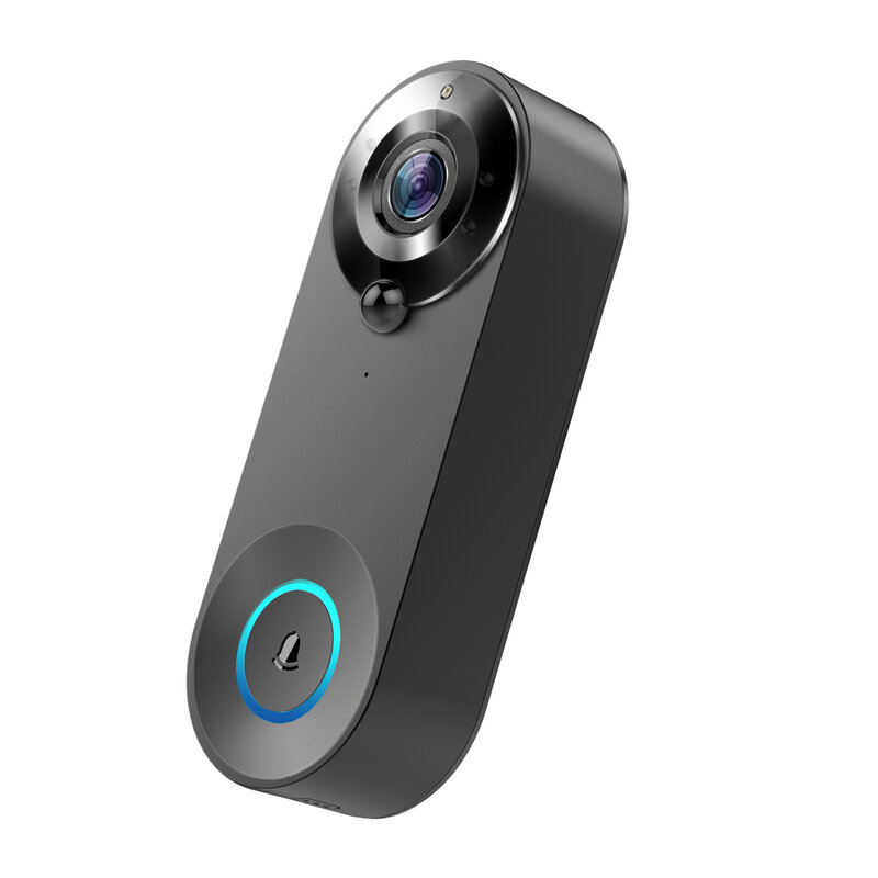 Bezprzewodowy wideodomofon W3 kamera do monitoringu domu na zewnątrz bateria WIFI dzwonek do drzwi ludzkiego ciała wideo tuya 2 miliony pikseli