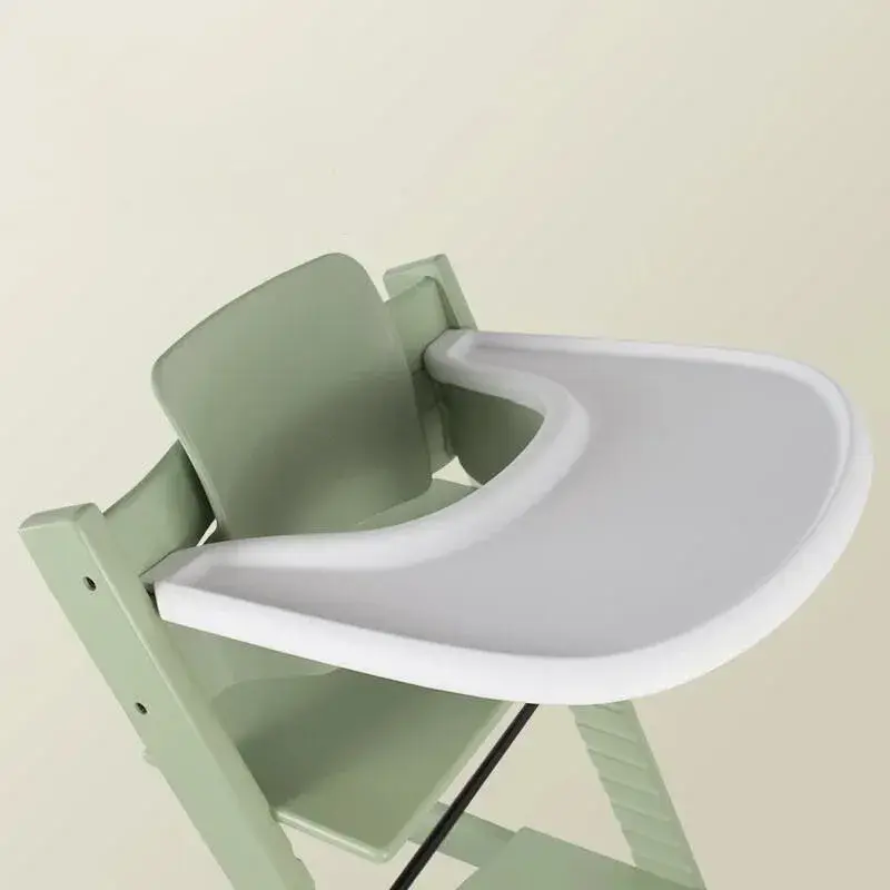 เก้าอี้การเจริญเติบโตจานรับประทานอาหารจานเก้าอี้รับประทานอาหารสำหรับทารกถาดเก้าอี้สูง ABS อุปกรณ์รับประทานอาหารสำหรับเด็ก