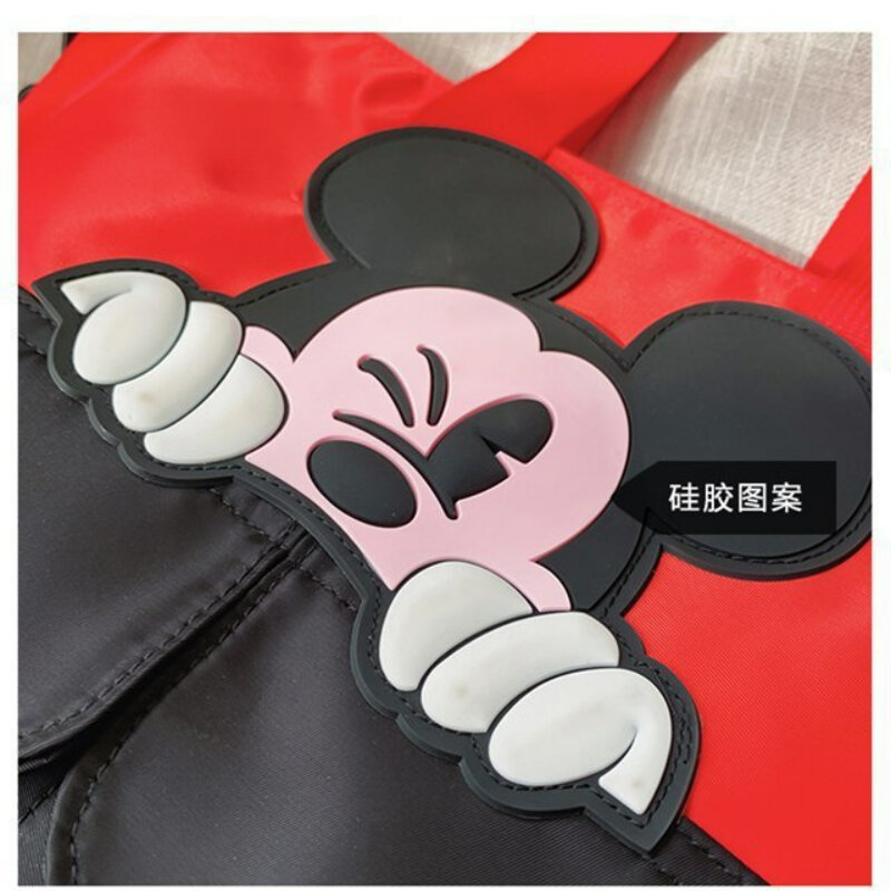 Новинка 2024, сумка Disney для школьников и детей, сумка для начальной школы с мультяшным рисунком, модная Милая вместительная сумка-мессенджер через плечо