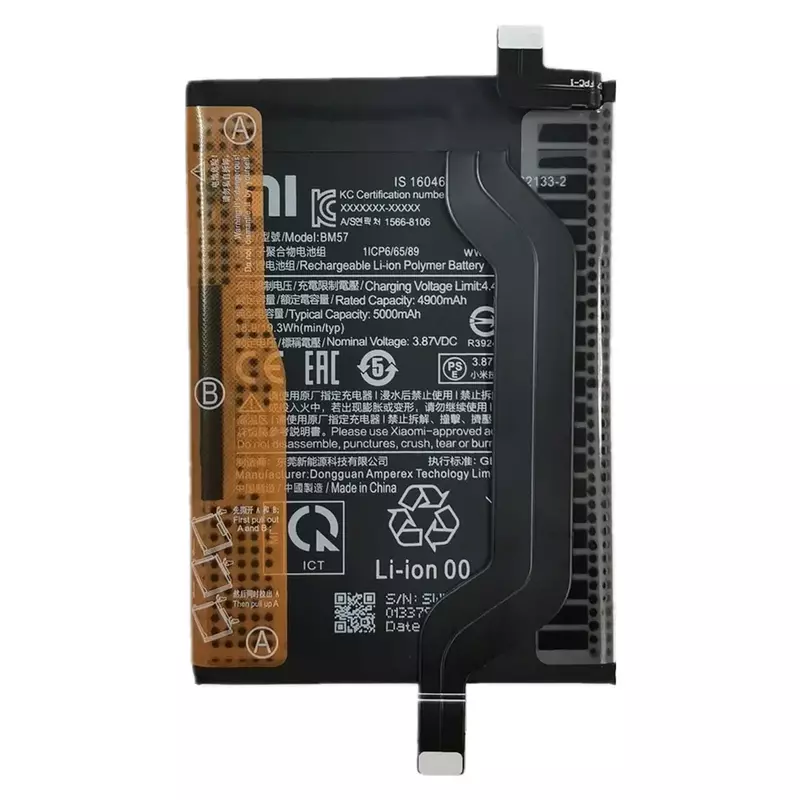 2024 Years New BM59 Original Battery For Xiaomi Mi 11T 5000mAh High Quality Phone Replacement Batteries In Stock Fast Shipping
