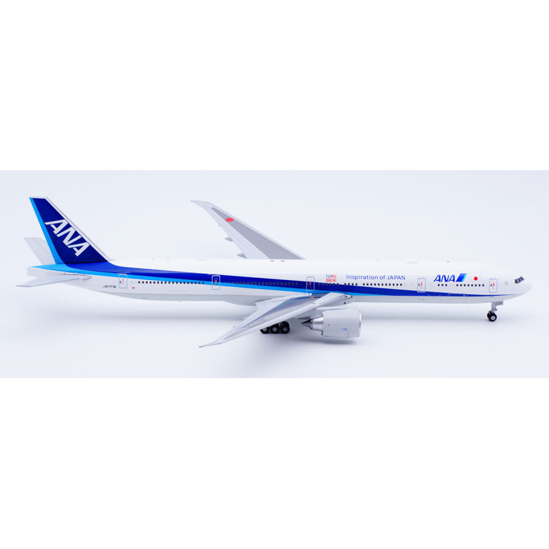 Liga de avião colecionável, JC Asas Presente, ANA All Nippon Boeing B777-300ER Diecast Aircraft Jet Model, JA777A, W005, 1:200, JA777A