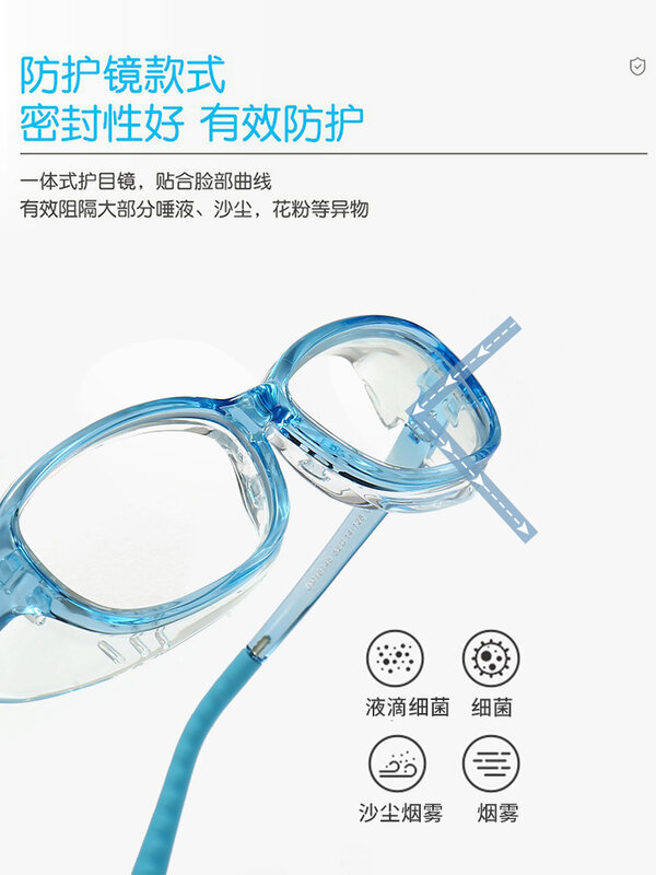 Occhiali da camera per l'umidità per bambini protezione antipolline occhiali antipolvere antipolvere antipolvere per gatti dopo l'operazione