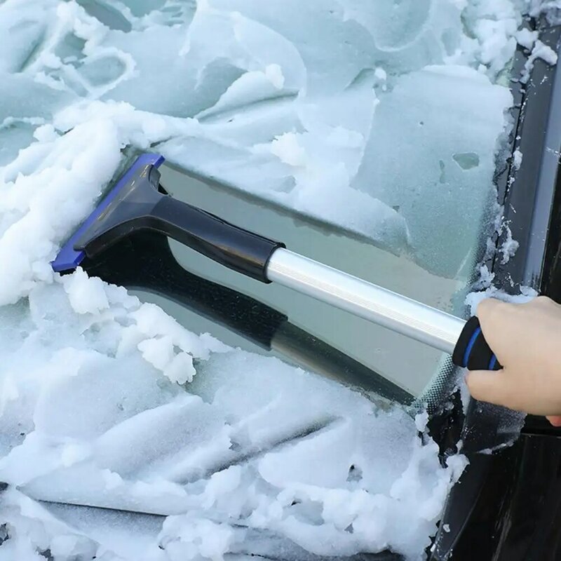 Wygodna łopata do śniegu wielofunkcyjna odporna na temperaturę uniwersalna zimowa samochodowa łopata do lodu
