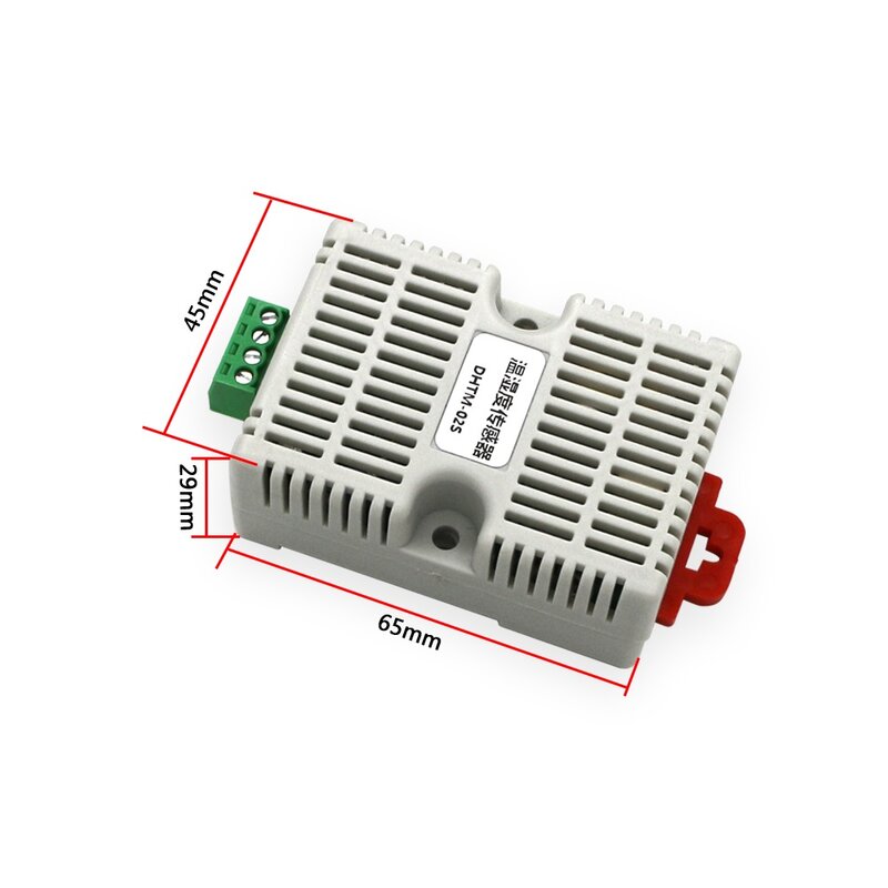 Módulo de sensor de detección de transmisor de temperatura y humedad, Colector de salida analógica 0-5v 0-10V modbus485