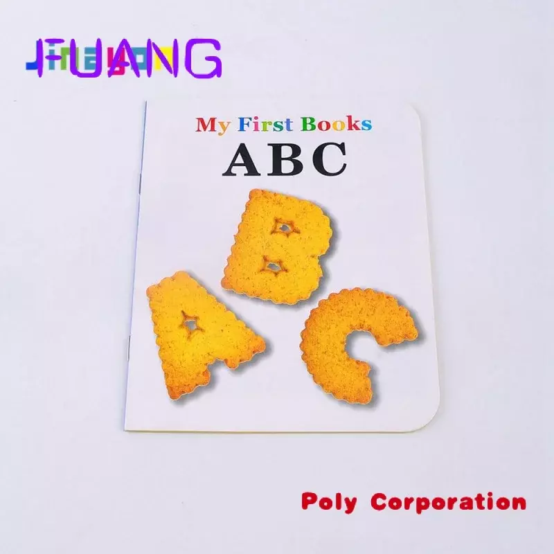 Jinayon-Baby Memory Board Book, 3D Picture Printing, Educação Infantil, Personalizado, Novo, Fornecimento