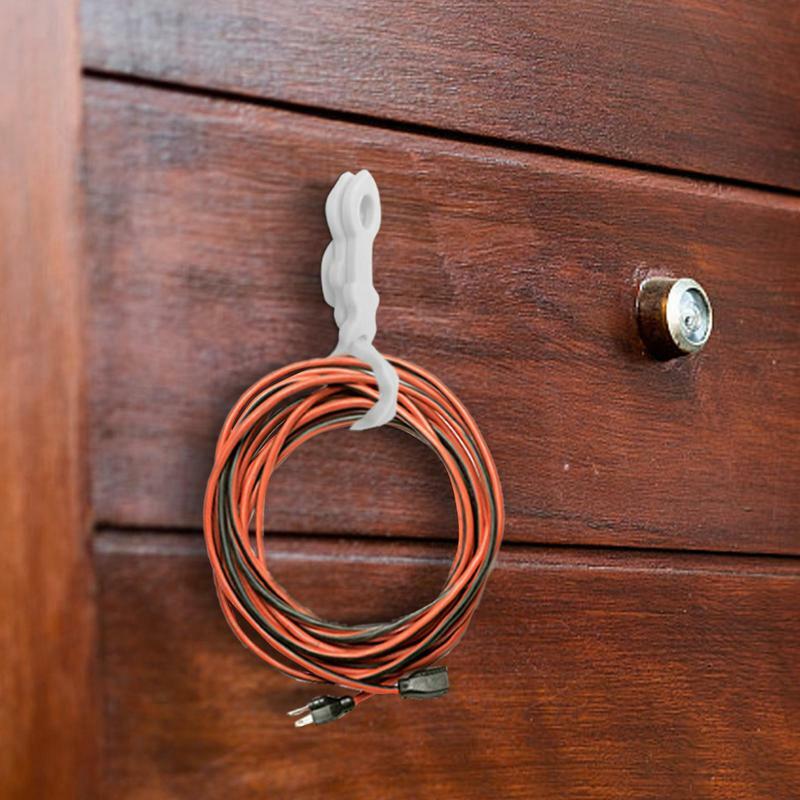 Ladekabel Organizer 5 stücke wieder verwendbare Kabelbinder elastische Schnur Organizer mit Saugnapf Mehrzweck-Kabel halter für Gerät