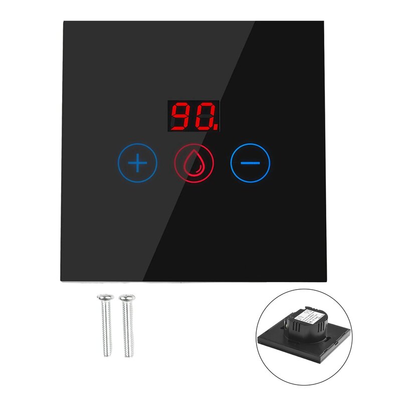 Smart WIFI Touch Timer Switch, Control Gas Boiler/Water Heater Remotely, Voice Control, APP Control, Power Monitor