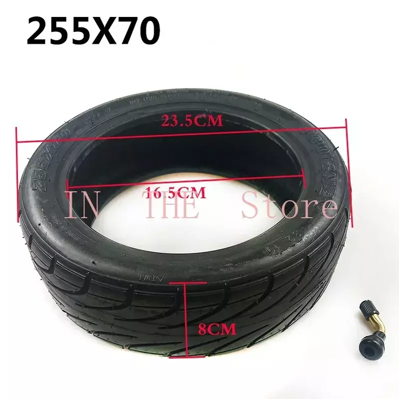 Good Quality  Vacuum Tire Tubeless Tyre Folding Mini Leisure Car 10 Inch  255x70 Electric Scooter