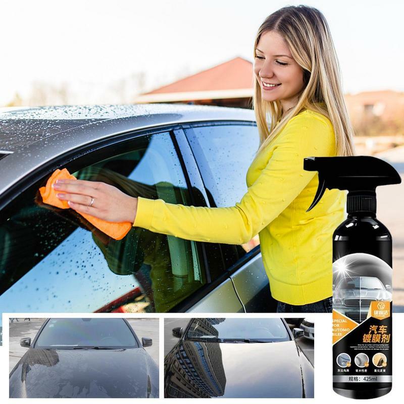 Ceramic Coating For Cars Polishing Car Shield Coating Spray 425ml Ceramic Coating Fortify Quick Coat Car Polish Spray Waterless