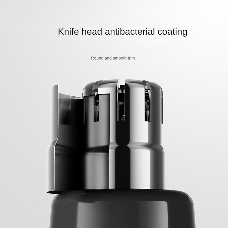 Xiaomi-Mijia USB Recarregável Nose Hair Trimmer para Homens, Nariz, Orelhas, Sobrancelha, Aparador de Cabelo