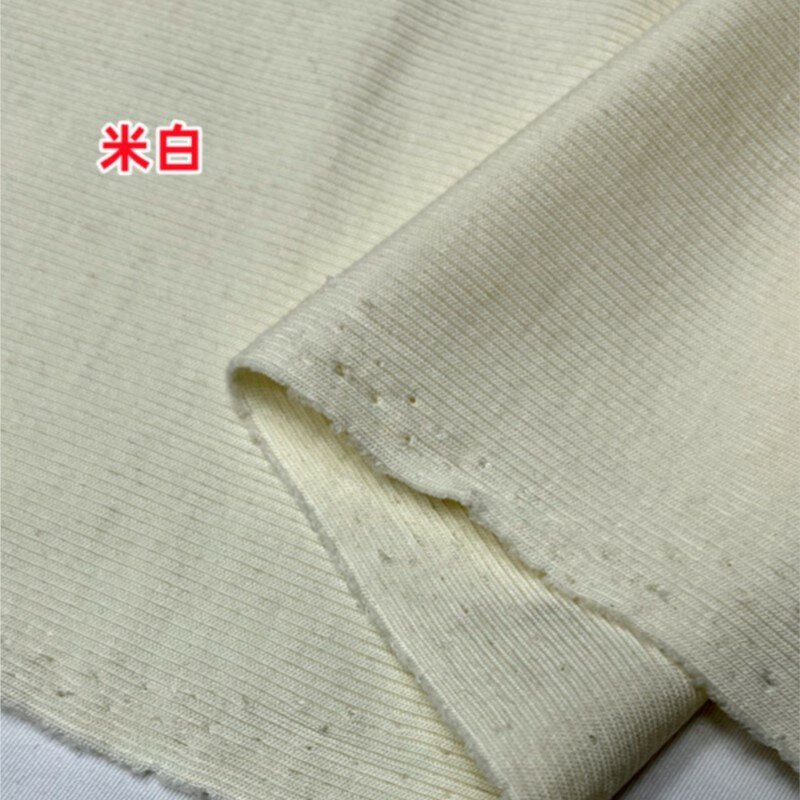 Knitted Acetate Fabric Pure Color Soft Draping High-End Stretch Dress Suit Pants