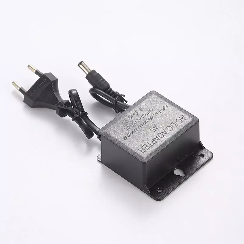 ESCAM Power Supply Charger Adapter, AC DC, UE, EUA Plug, impermeável, monitor ao ar livre, CCTV, CCD Security Camera, 12V, 2A