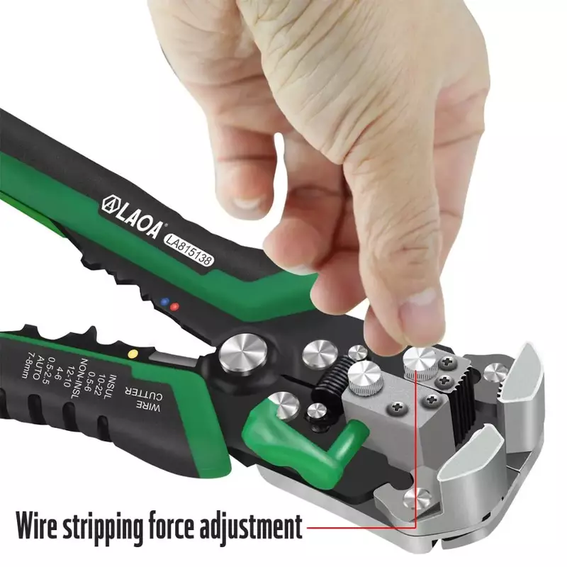 Automatic Wire Stripper Tools Professional Electrical Cable stripping Tools For Electrician Crimpping Made in Taiwan,China
