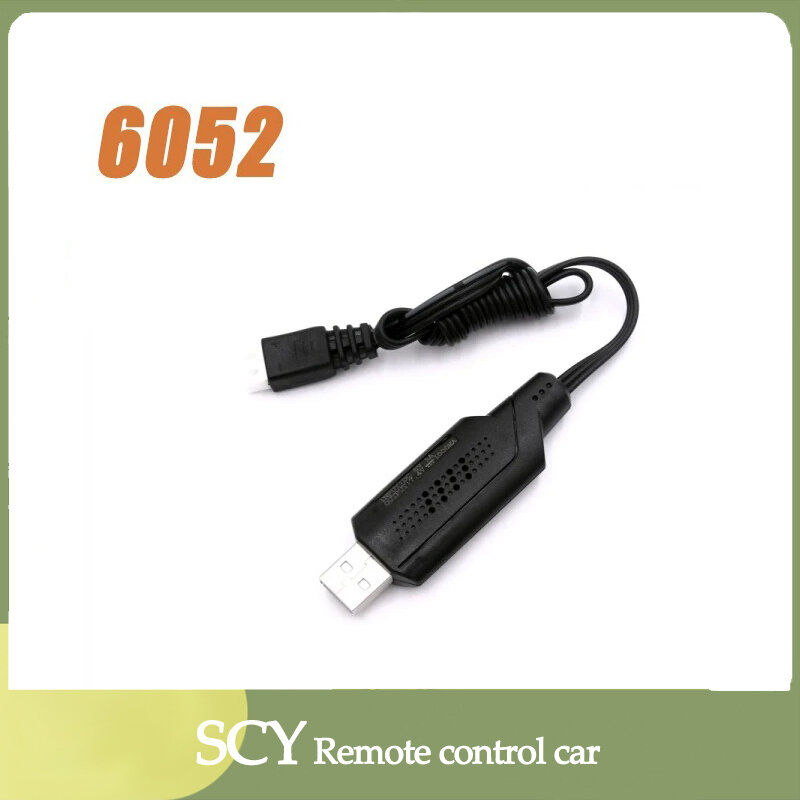 SCY-piezas de repuesto originales para coche RC, cable de carga 16102 Original, adecuado para SCY 1/16 6052, vale la pena tener