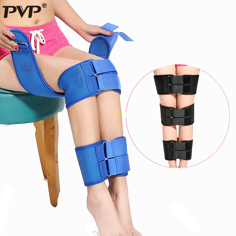 Banda de corrección de postura para piernas, Corrector de postura, banda de belleza, Valgum enderezadora, efectivo, tipo X, 3 unids/set