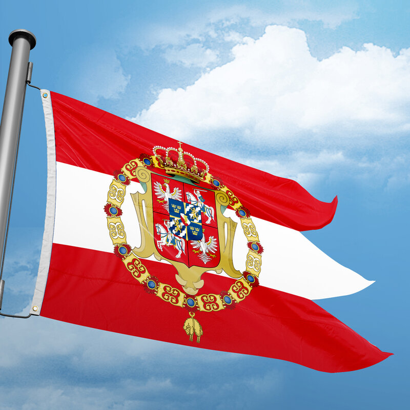 Флаг польского-литового Союза 3*5 футов 90*150 см флаги Польши декоративные баннеры на заказ из полиэстера устойчивые к ультрафиолетовому излучению двойная строчка