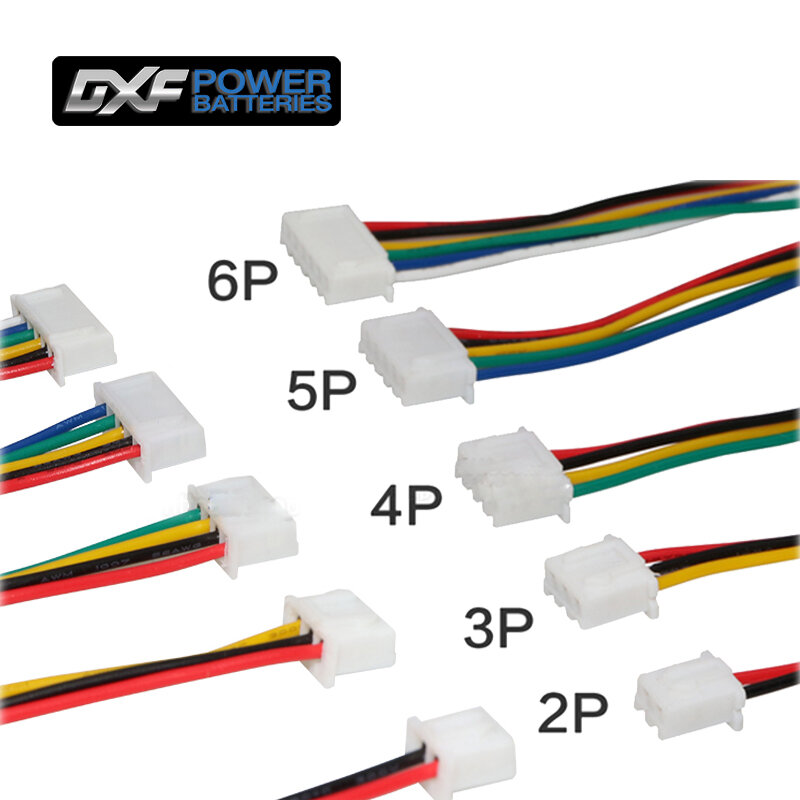 Conector de batería paralelo serie XH2.54 XH 2,54mm XT60 T TRX, Cable macho/hembra, extensión Dual Y divisor 12awg, LipoBag de silicona
