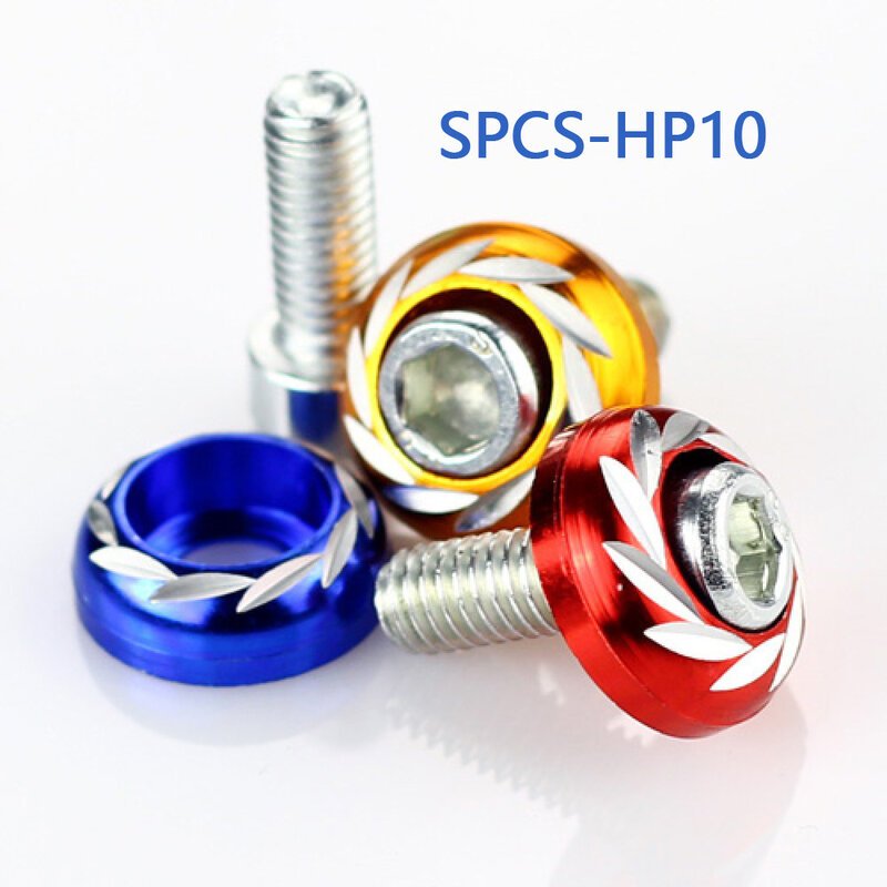 SPCS-HP10 Алюминиевый винт M6 для GY6 125cc 150cc, китайский скутер, Мопед 152QMI 157QMJ, двигатель