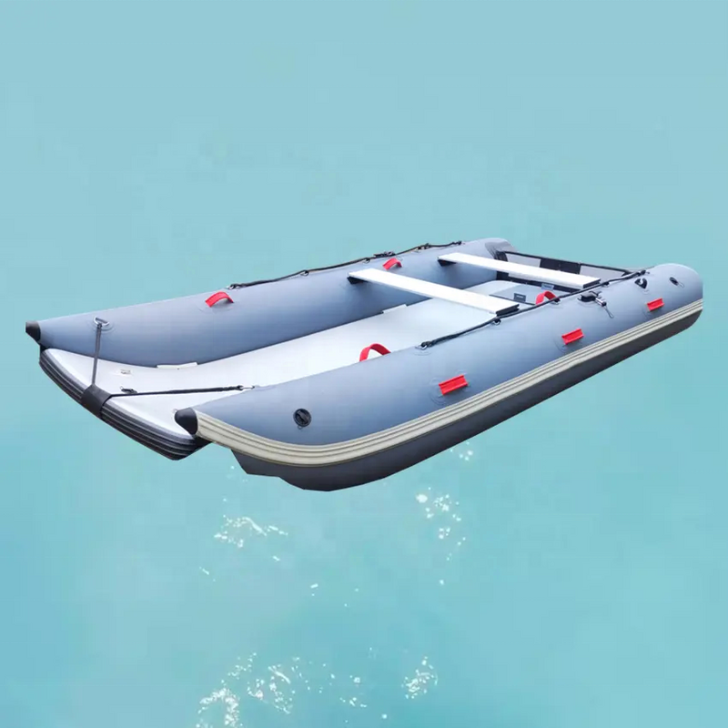 Best PVC Hypalon Sailing Light Weight Sailboat Hypalon Inflatable Power Catamaran