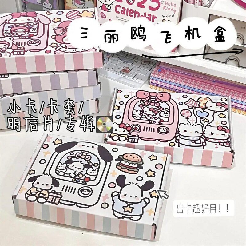 Kreative kawaii sanrio box niedlich anime kuromi meine melodie geburtstags geschenk abschluss geschenk paket box hochzeits geschenk box express box