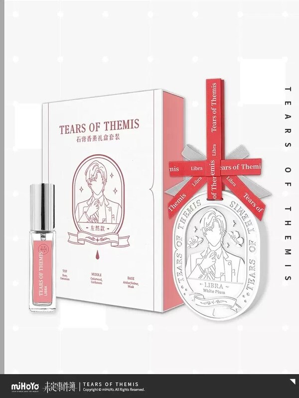 Juego miHoYo Tears Of Themis personaje impresión serie yeso aromaterapia regalo Set moda nueva fragancia Cosplay Accesorios