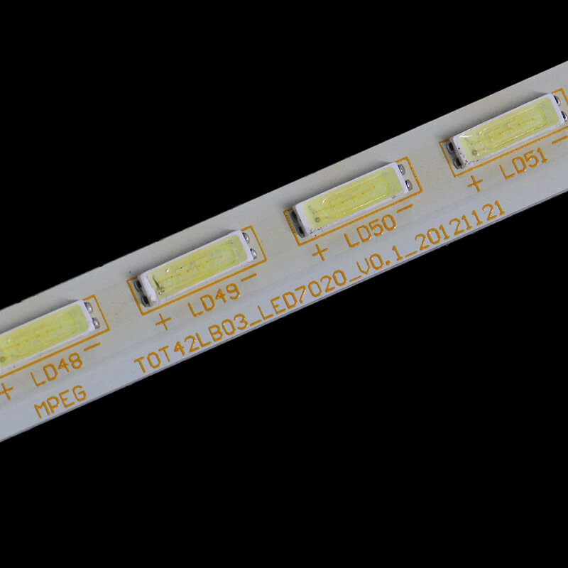 Светодиодсветодиодный подсветка для телевизора MPEG TOT42LB03 LED 7020 для Tcl 42-дюймовых телевизоров L42F1590B L42F2560 полосок