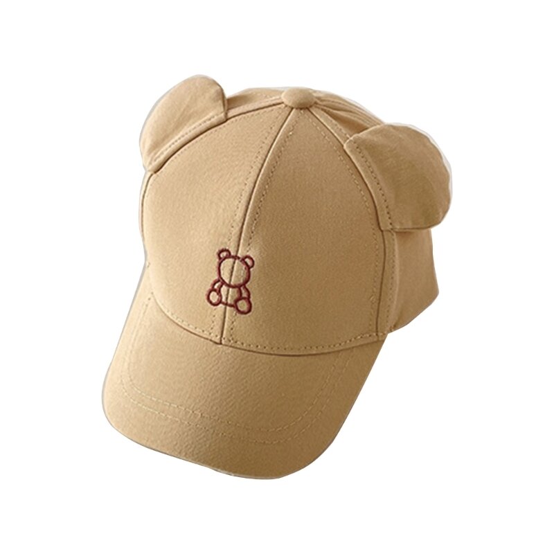 หมวกเบสบอล Beerty สไตล์เกาหลีหมวกเด็กปักลายหมีหมวกเบสบอล