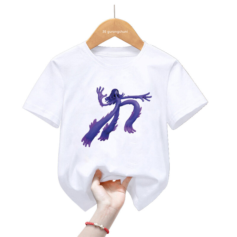Nowa fantazja Anime Ruby Gillman nastoletnia Kraken T Shirt Kawaii Chelsea syrenka koszulka dla chłopców i dziewcząt ubrania z krótkim rękawem