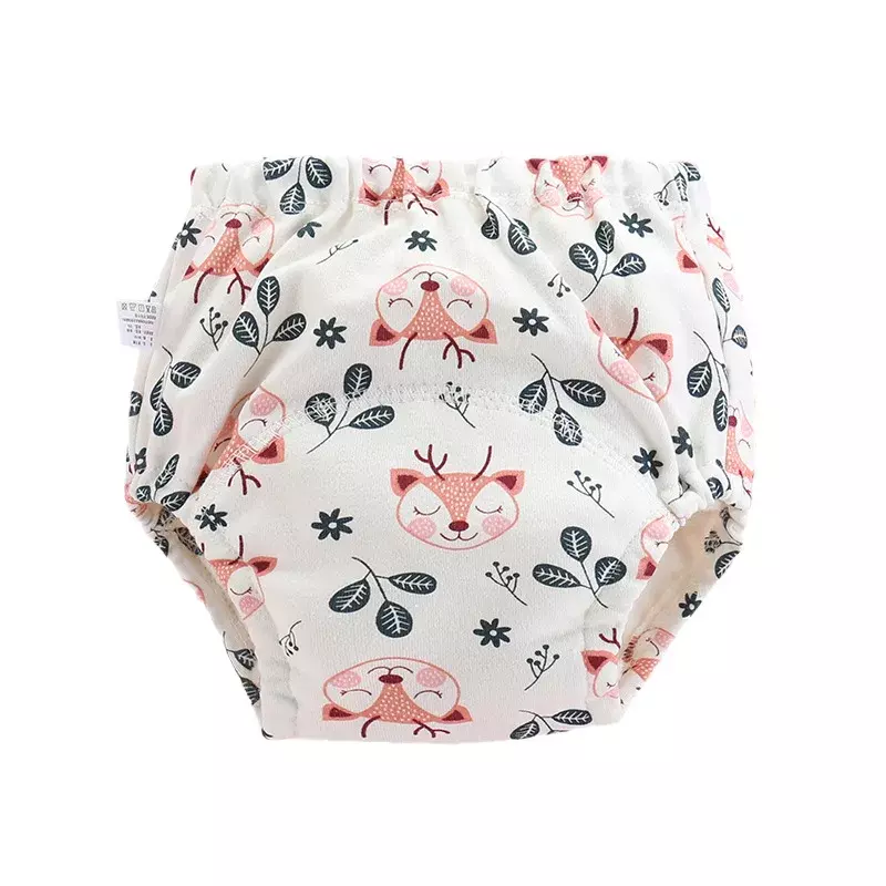 Popok kain bayi dapat digunakan kembali popok dicuci bayi anak katun celana latihan celana dalam