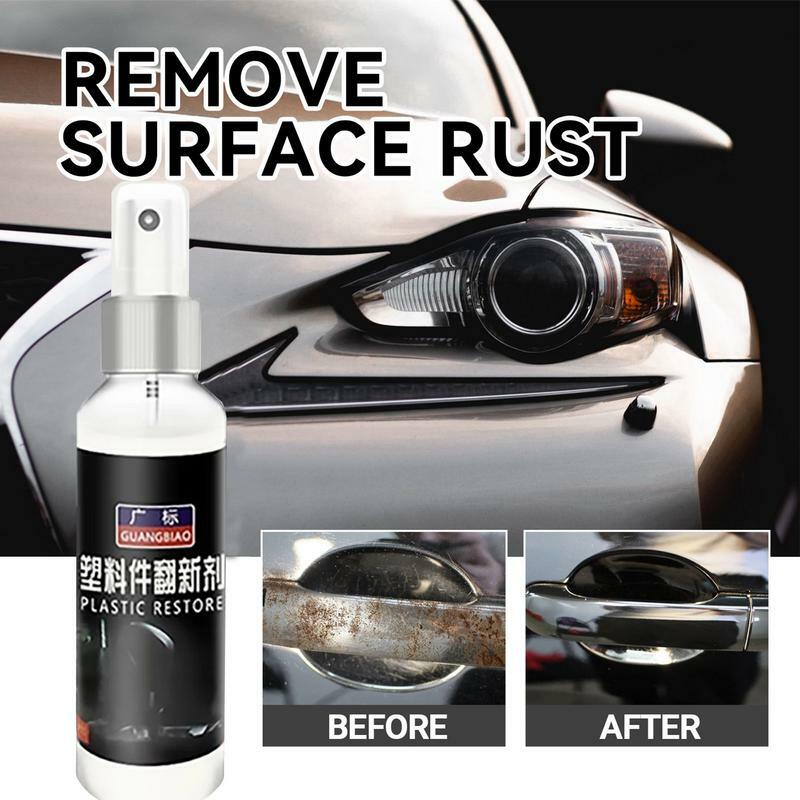 Multifuncional Rust Remover Spray, Renovador de carro profissional, Ação segura e rápida, Auto Remoção de Ferrugem Spray, Dissolver