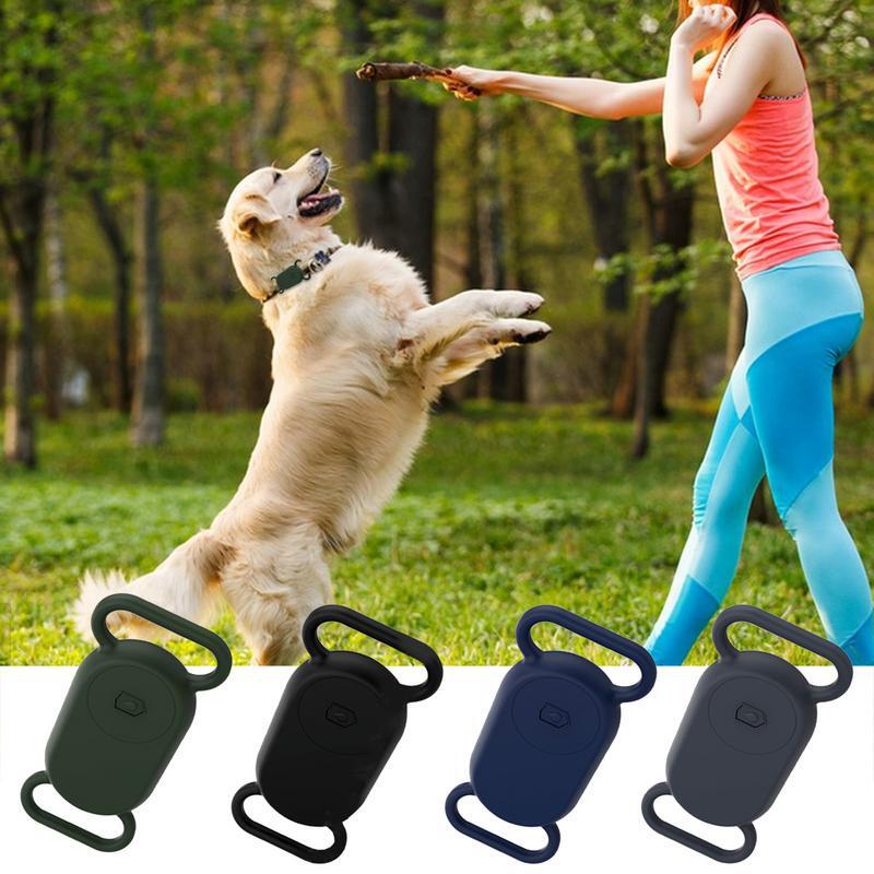 Silicone Protective Case For Tile Sticker Pet Collar Location Tracker Waterproof Protection Anti-Lost Device Cover Sleeve Bumper