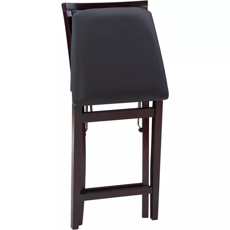 Folding Back Bar Chair, Bar Pad, Barstool, 24"