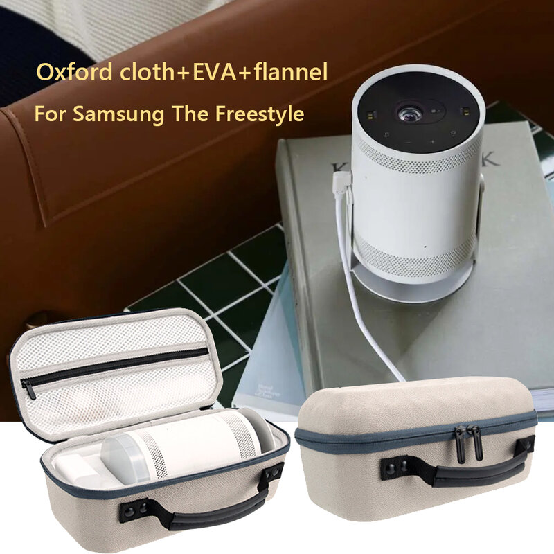 Hard EVA Travel Carry Case Projector Storage Bag for Samsung Freestyle Protect Box For Popmart LSP3 Projector for JBL Flip 4/6
