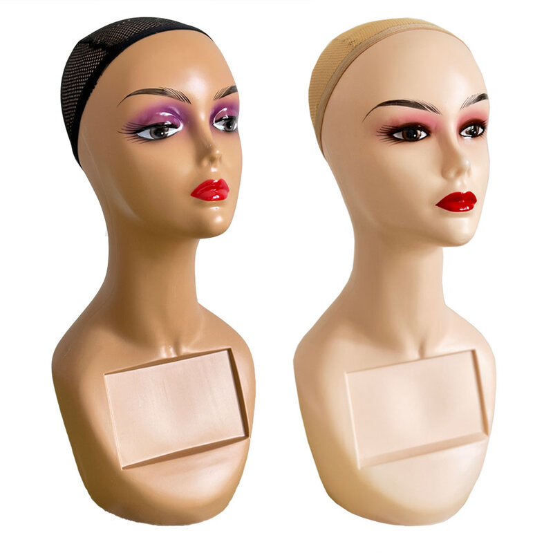 Plastic Mannequin Model Hoofd Voor Display Pruiken Plastic Mannequin Hoofd Voor Pruik Standaard Voor Pruiken Display Maken Pruiken