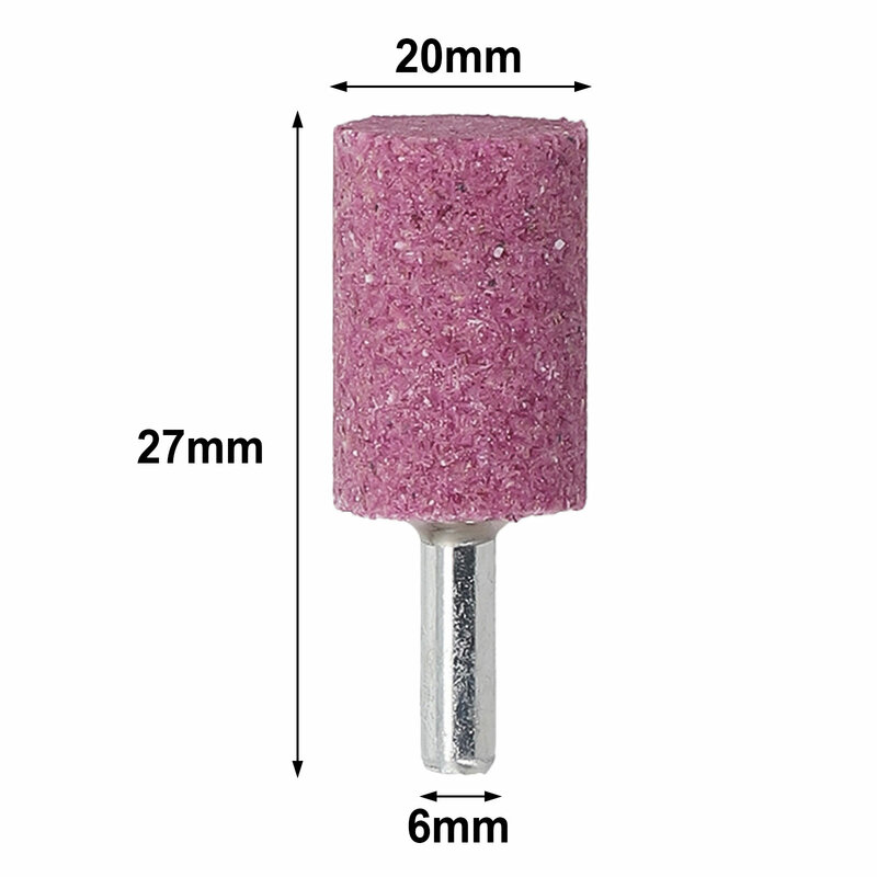Stone Rotary Tool Abrasive Mounted Replacement Shank 20/25/30/40/50/60mm 6mm Accessories Electric Head Polishing