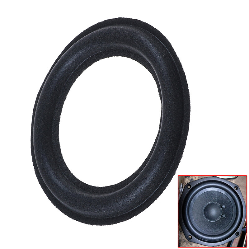 Rubber Surround 4.5 inch  Speaker Suspension Woofer full range replace Diy 1PCS
