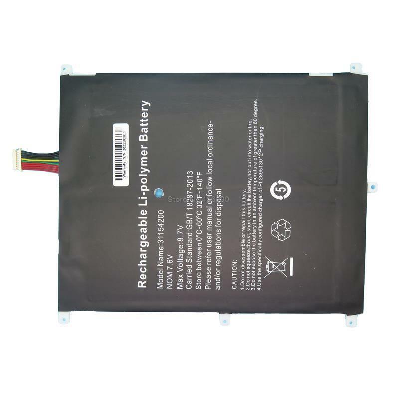New Laptop Replacement Battery For Chuwi For LapBook Pro 14.1 CWI530 31152196P CLTD-31152196 Compatible 2969165-01 7.6V 5000MAH