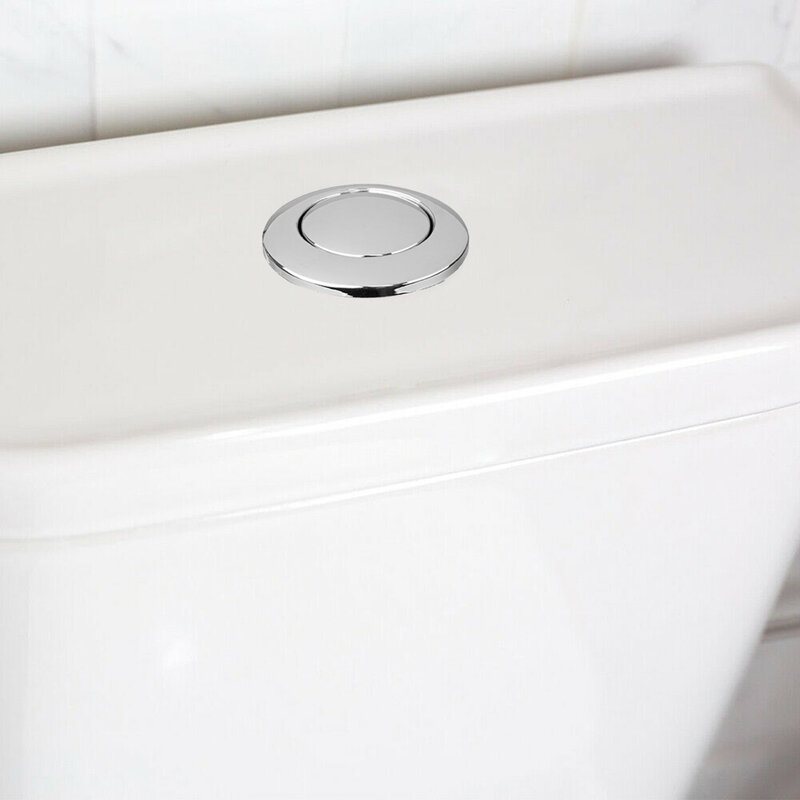 Stanque de água do toalete de batrom válvula rund rodspush botão único flush utton sving de água para acessórios do toalete da batrom da cisterna