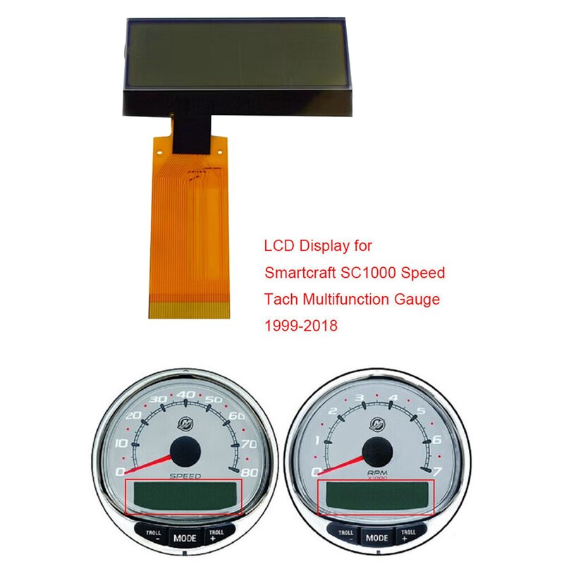 Датчик ЖК-дисплей для Mercury Smartcraft SC1000 Тахометр спидометр приборная панель 8M0101099