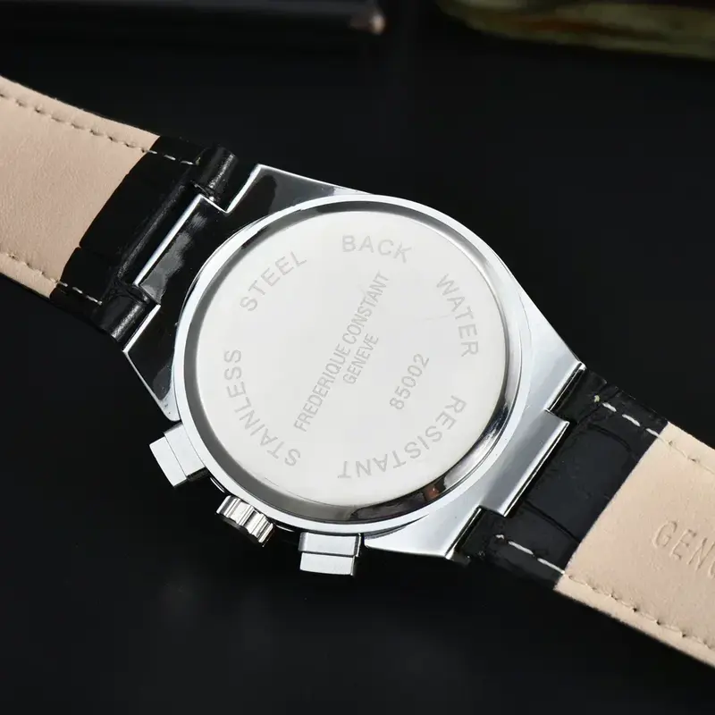 2024 neue Uhren für Männer Chronograph Arbeit 6-Zeiger Quarz stahl armband täglich wasserdicht frederique konstante Uhren versand kostenfrei