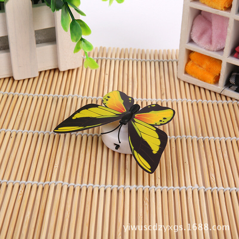 Wholesale Butterfly LED Night Light Color Changing Light Wall Lamp Nightlight Bedroom Home Smart Outdoor Garden Animal Lights