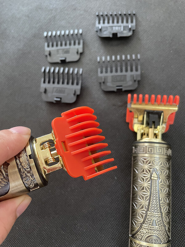 1Set T9 tagliacapelli protezioni guida pettini Trimmer Guide di taglio strumenti per lo Styling attacco compatibile 1.5mm 2mm 3mm 4mm 6mm 9mm