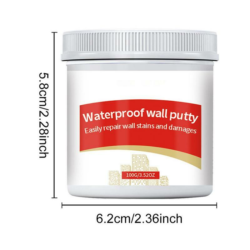 Fissatore per fori a parete crema ad alta densità stucco per pareti crema per la riparazione di fori per pareti a lunga durata multifunzionale impermeabile per uso domestico