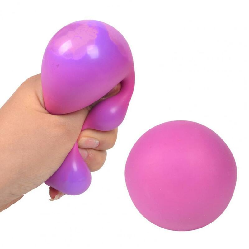 Multicolorido eco-friendly bola de ventilação brinquedo espremendo brinquedos flexível espremer brinquedo fidget colorido bola festa favores