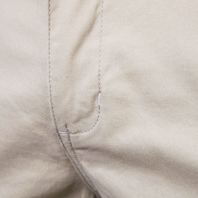 Pantalones cortos Cargo informales de algodón para hombre, ropa deportiva de corte recto, talla grande, Color sólido, novedad de verano