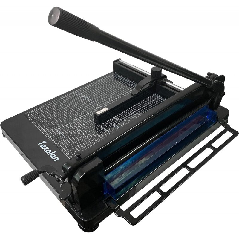 Heavy Duty Guillotine Paper Cutter Black 400 Sheets Stack Paper Trimmer (A3-17'' Paper Cutter)
