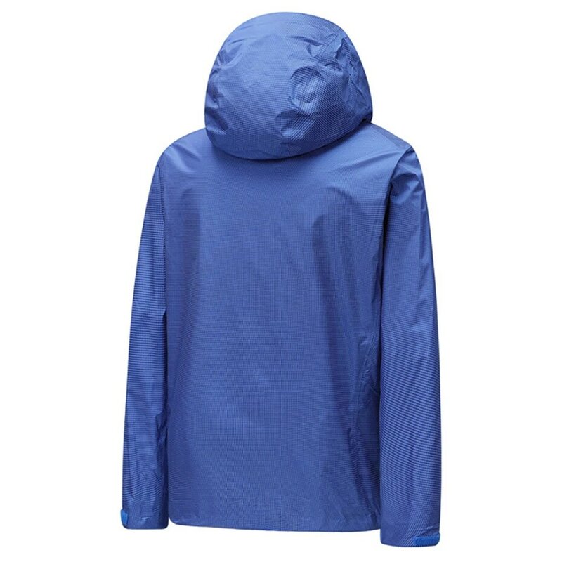Waterproof Camping Jacket Men Solid Color Windbreaker Jacket Fashion Casual Hooded Jackets Coats Male Outdoor Outerwear