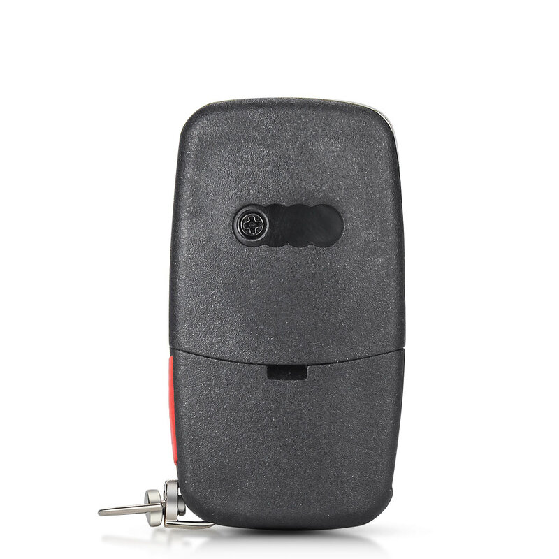 EllYYOU-Coque et lame de porte-clés à distance à 3 boutons, étui vierge Fob, Audi A2, A3, A4, Horizon, A8, TT, CR2032, livraison gratuite