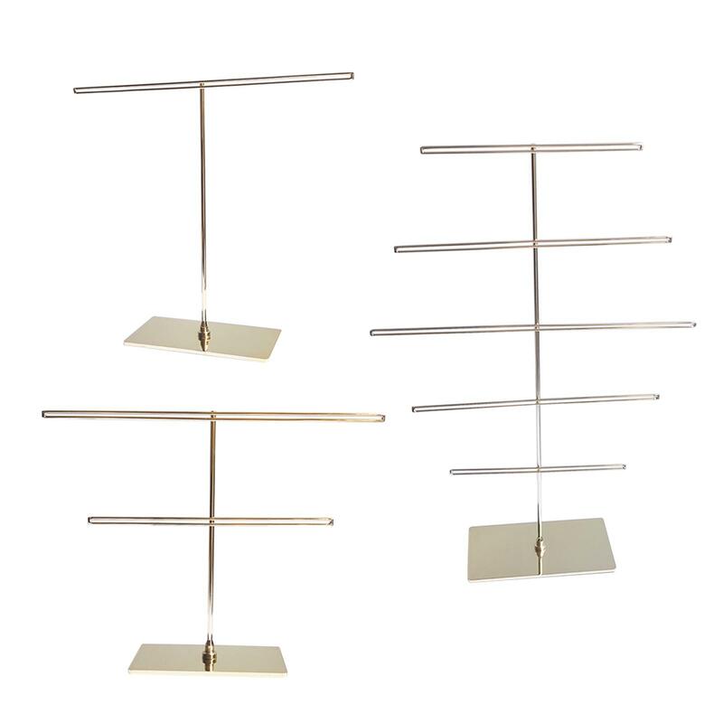 Tas Portemonnee Metalen Display Stand Tafelblad Sieraden Organizer Voor Hangende Hanger